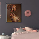 5D DIY Full Drill Diamond Painting Ethnic Character Cross Stitch Craft Kits