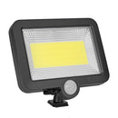 2pc COB 100LED Solar Lamp Motion Sensor Waterproof Outdoor Path Night Light