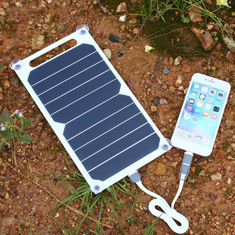 6W 5V USB Port Solar Panel IP65 Waterproof Phone Portable Sunpower Solar Ce