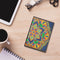 DIY 5D Mosaic Drawing Flower Leaves Notebook Part Special Shape Rhinestone
