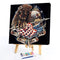 Eagle and Flag Frameless Oil Paint by Numbers Kit DIY on Canvas Picture Art
