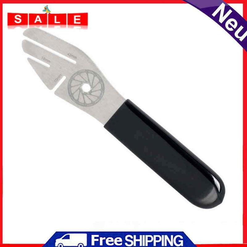 Stainless Steel Cycling Disc Brake Rotor Alignment Truing Wrench Bike Accessory