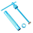 DIY Craft Pottery Clay Extruder Fondant Cake Slime Gun Modeling Tool(Blue) Newly