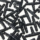 100X Tee Connectors For Irrigation Hose Water Pipe Joints Watering System