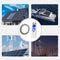 L40W80 40W Remote Control Dual Color LED Panel Solar Circular Lamp Board