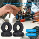 4pcs Rubber Wheel Tire for Axial SCX24 90081 Gladiator 1/24 RC Crawler Car Parts