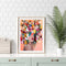 Paint By Numbers Girl Color Drawing DIY Wall Art Frameless Hand Painted Picture