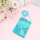 Double-sided Sequins Shoulder Handbags Women DIY Messenger Phone Bags (2)
