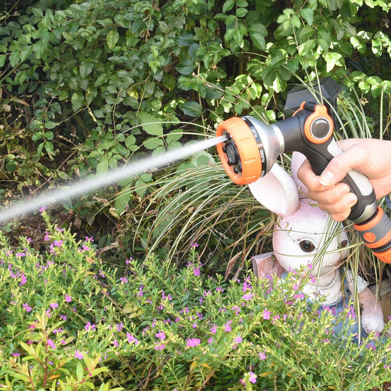 8 Patterns Garden Water Gun Nozzle Car Wash Pressure Watering Sprayer (EU)