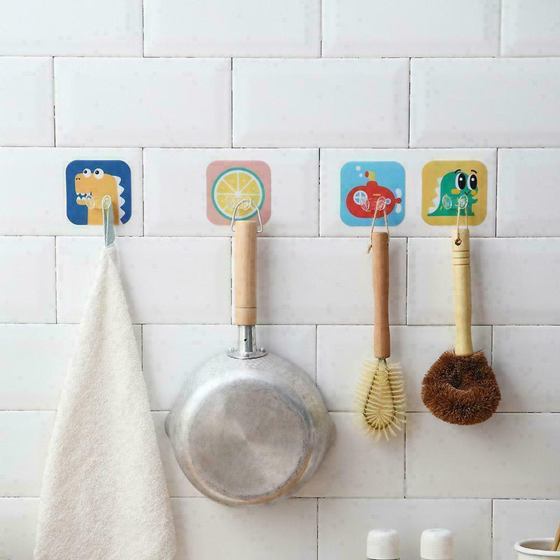 Punch-free creative kitchen and bathroom waterproof multifunctional F1Z2 D6H0