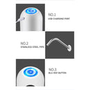 Electric Pumping Device Bottled Water Pump DrinkDispenser (White Black) Newly