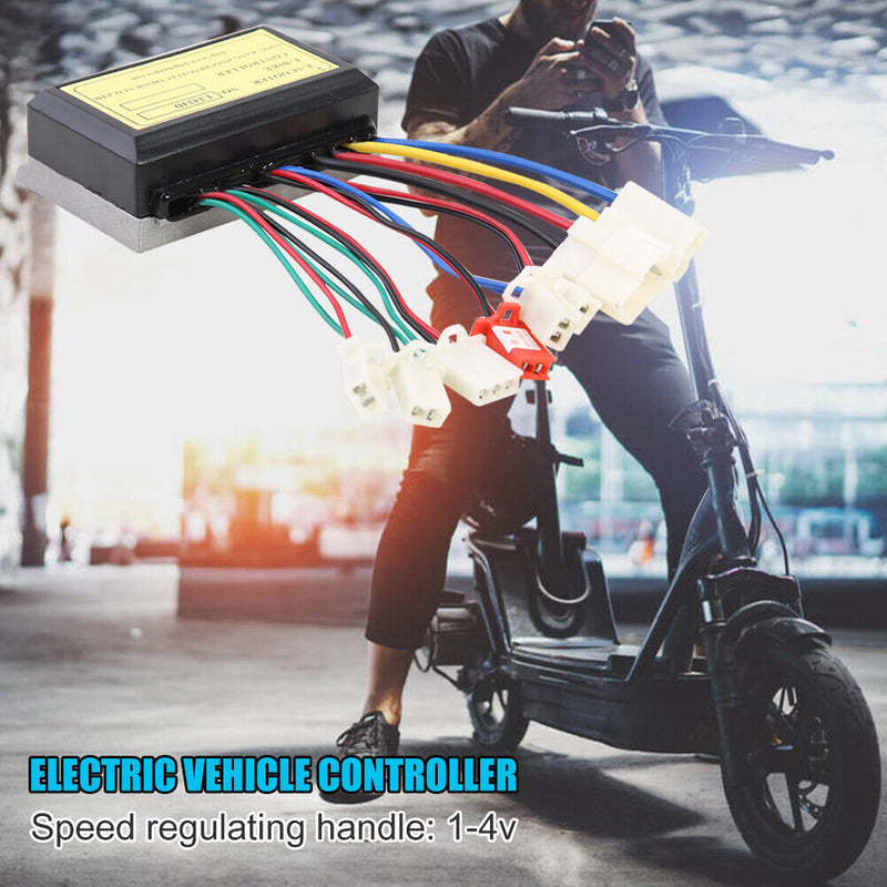 24V 250W Electric Bicycle Brushed Controller Box for Motor Scooter E-bike Parts
