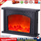 LED Fireplace Lantern Lamps Living Room Flame Christmas Night Light (A) Newly