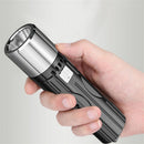 3 Modes Outdoor Waterproof Torch USB Rechargeable Strong Brightness Flashlight