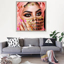5D DIY Ethnic Beauty Diamond Painting Embroidery Rhinestones Cross Stitch