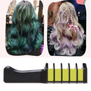Practical Pro Salon Fast Coloring Hair Chalk Dyeing Combs Temporary Hair Cr