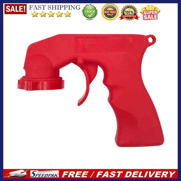 Spray Adapter Paint Care Aerosol Spray Gun Handle with Full Grip Trigger To