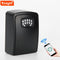 BOX02 Waterproof Smart Key Storage Box with Code Tuya APP Unlocking (Black)