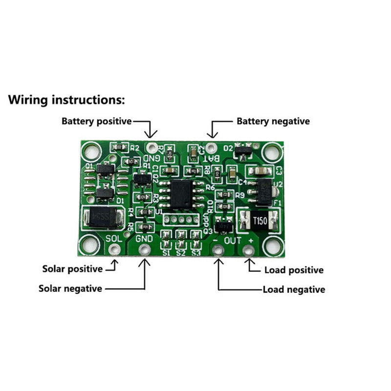 Solar Lamp Circuit Board Controller Panel Lawn Light Pole Lantern Controller