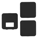 3pcs Silicone Case for RODE Wireless Go II Microphone Portable Protective C