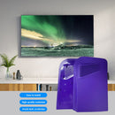 Game Console Plate Protective Cover for PS5 Optical Drive Version (Purple)