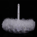 Flower Girl Baskets The Fabric Lace Decoration Cute Flower Handle Basket Q9J4
