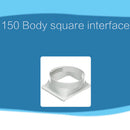 15cm Square Portable Air Conditioner Exhaust Duct Interface Pipe Tube Connector