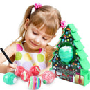 Christmas Tree DIY Electric Painting achine Rotate Drawing Ball Pen Magic Tree