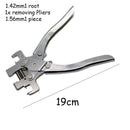 Flip Key Vice Remover Plier Folding Car Key Pin Fix Tool Disassembly X0F6