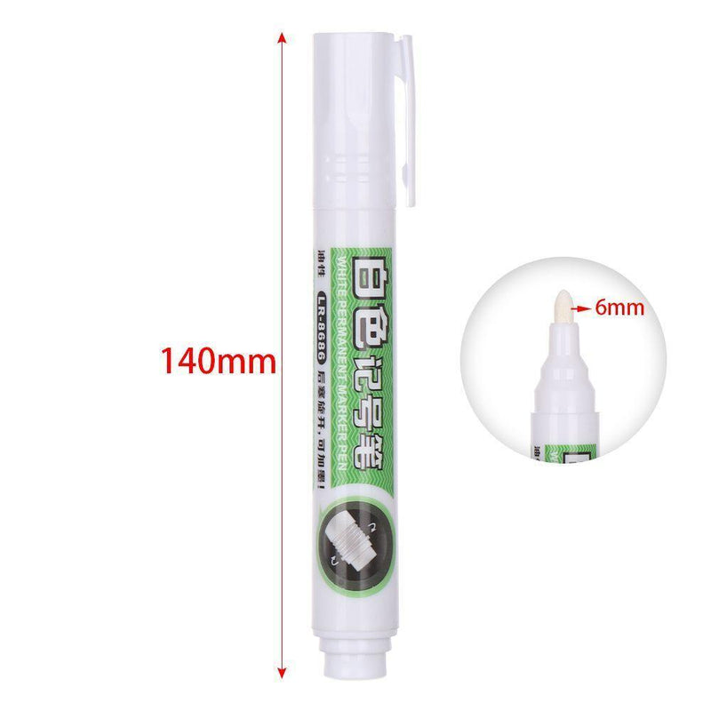Writing Supplies White Paint Marker Painting Drawing Pen Craftwork Supplies