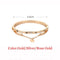 Women Jewelry Roma Letter Stainless Steel Cuff Bangles Heart Dangle Bracelet