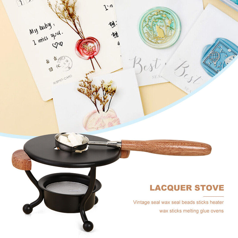 Wax Seal Candle Sticks Heater Oven Cooker Fusion Glue Pot Melting Furnace S