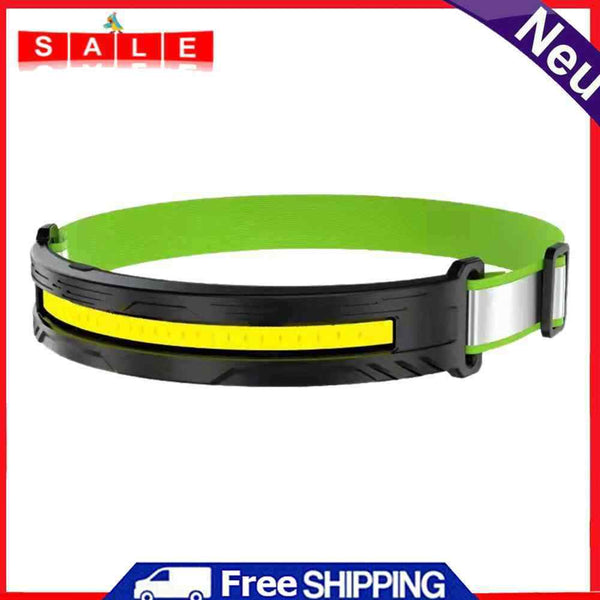 Light LED Headlamp Flashlights-COB Type-C Fast Charging Working Headlight