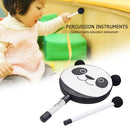 Orff Lolly Tambourine Percussion Drum Musical Instruments for Child (Panda)