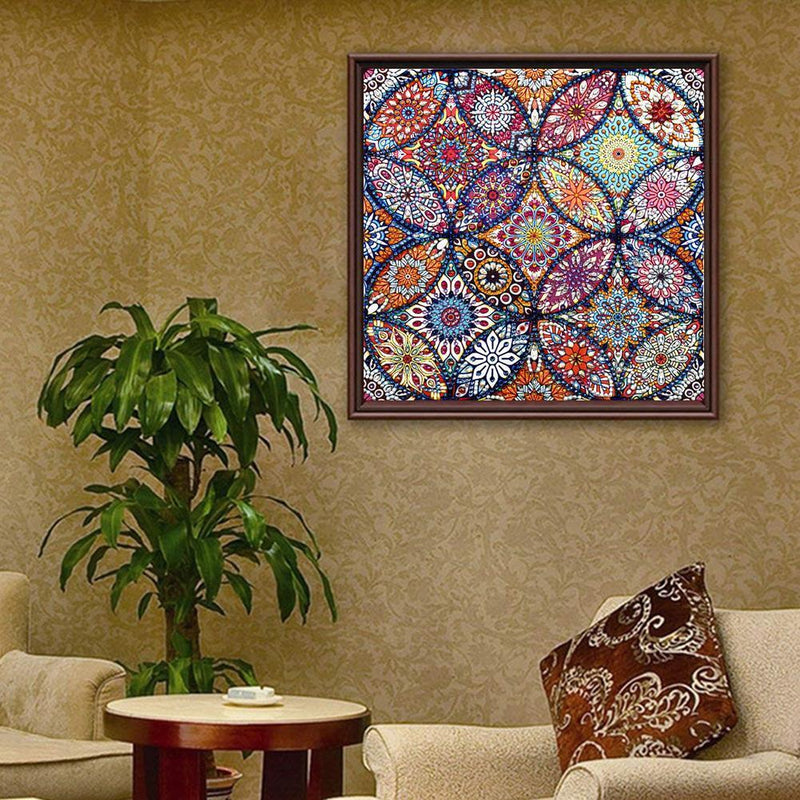 5D DIY Special-shaped Diamond Painting Flower Cross Stitch Embroidery Kit