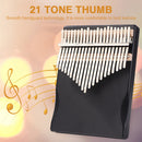 Portable 21-Key Mahogany Kalimba Thumb Piano Professional Musical Instrumen
