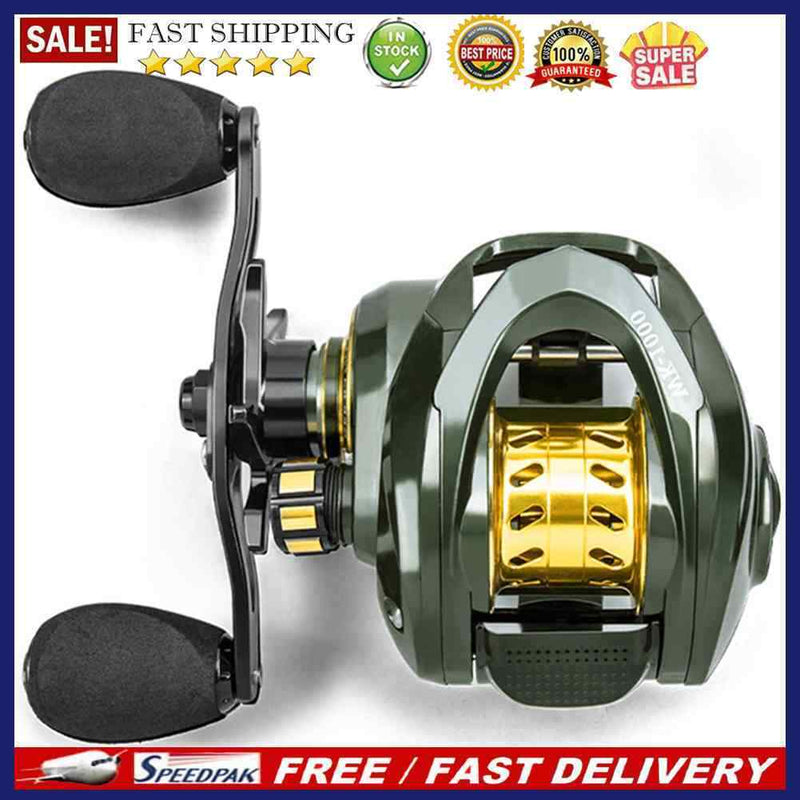 13+1 BBs 7.2/1 Speed Ratio Right/Left Hand Low Profile Baitcasting Fishing Re