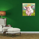 5D DIY Diamond Painting Cattle Full Round Drill Mosaic Rhinestone Picture Decor