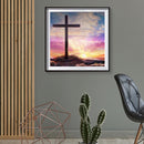 Diamond Painting 5D Full Round Drill Mosaic DIY Color Cross Wall Decoration Kit