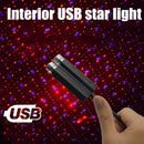 USB Car Interior Roof Atmosphere Starry Sky Lamp Star LED Projector Night
