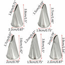 Flowers Icing Piping Nozzle Rose Petal Cake Decorating Tool Stainless Steel
