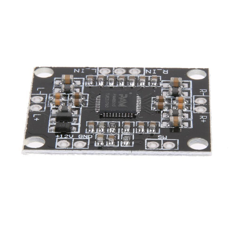 1pc PAM8610 DC 12V 2X15W Dual Channel Stereo Class D Amplifier Board