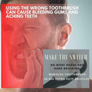 4Pcs Extra Soft Micro-Nano Toothbrush For Sensitive and Teeth Home Supply D8R9