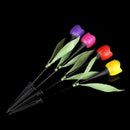 Outdoor Solar Powered LED Tulip Flower Lights Garden Yard Color 1pcs Path G6L7