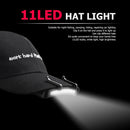 LinHut Fishing Pliers, Fish Handle Pliers - LED Fishing Cap Lamp 11LED Cap Recharge