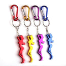 Multifunctional Aluminum Alloy Bottle Opener Beauty Cartoon Keychains  Newly