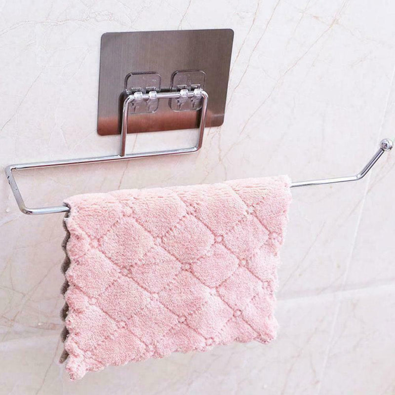 Hanging Toilet Paper Roll Holder Bathroom Towel Rack Home Storage Stand E9 E6B4