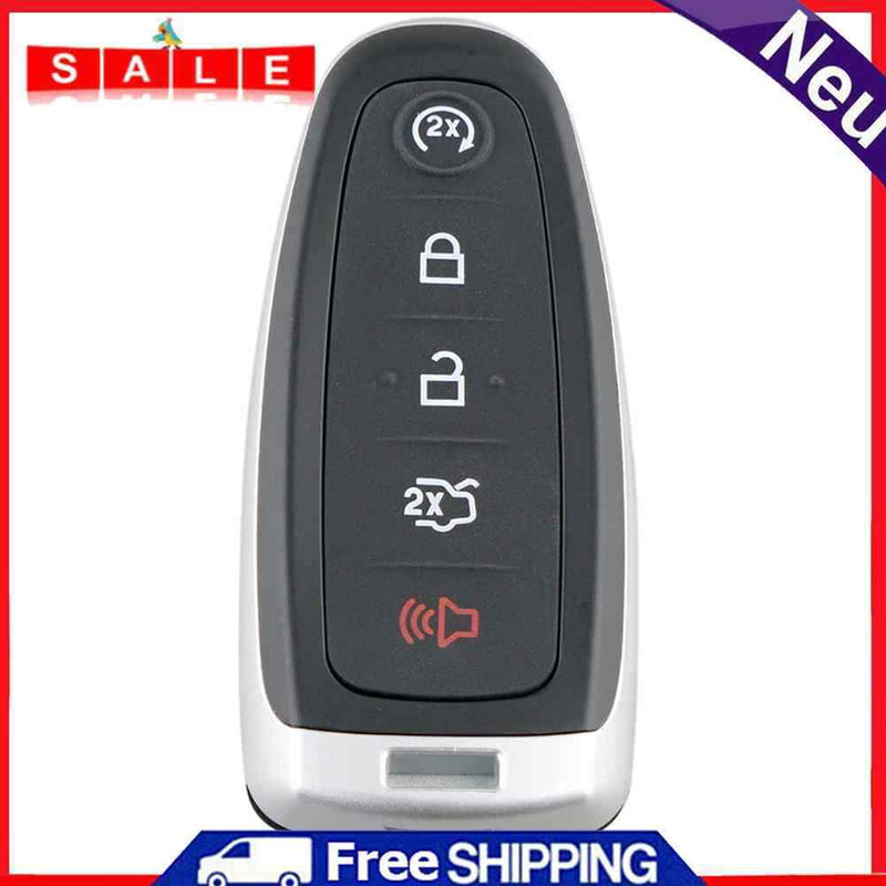 5 Buttons Remote Car Key Fob Case for FORD Edge Escape Explorer Lincoln MKS MKT