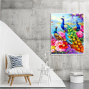 Animal Oil Paint By Numbers Kit DIY Frameless Drawing Picture for Adults Deco