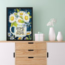 daisy Diamond Painting Kit Full Round Rhinestone Wall